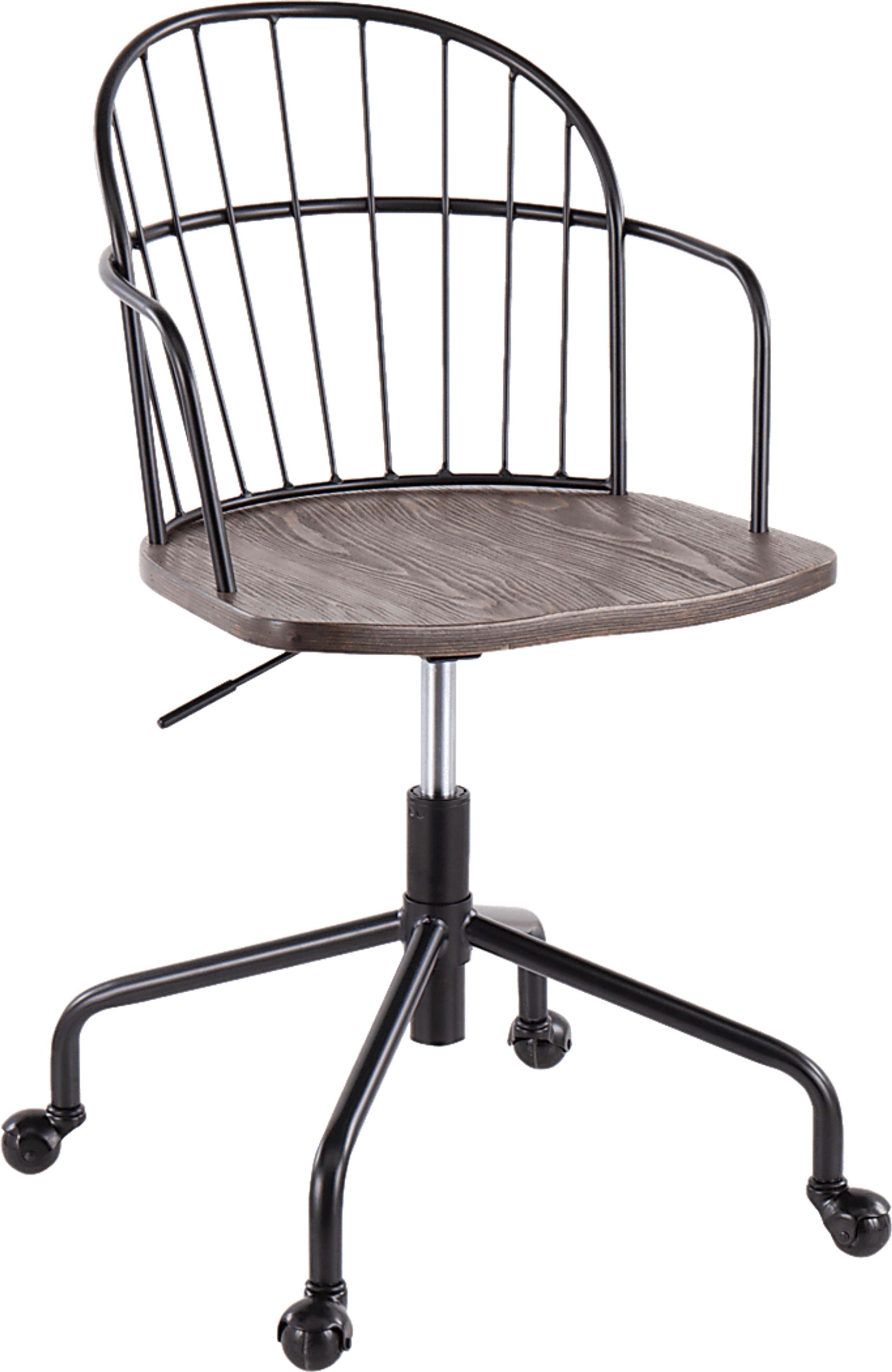 Stanocola Walnut Office Chair - Image 1