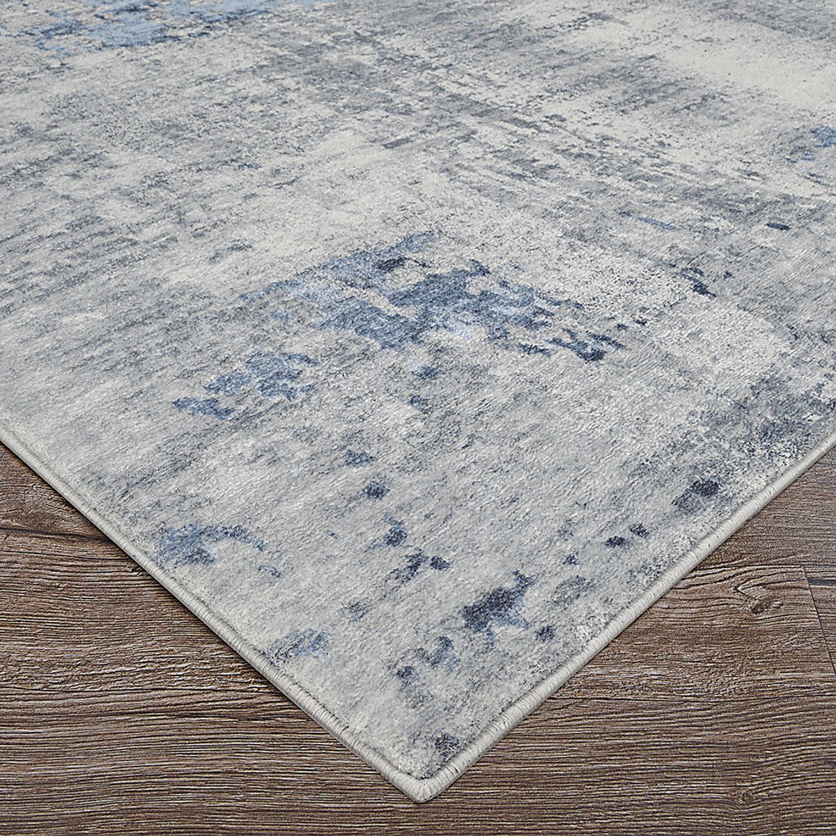 Stanrock Blue,Gray Rug | Rooms to Go