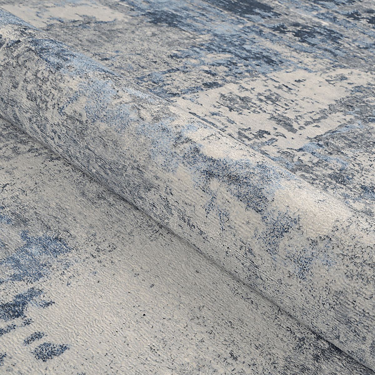 Stanrock Blue,Gray Rug | Rooms to Go