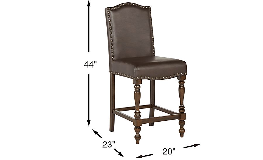 Stanton Brown Counter Height Stool Rooms To Go