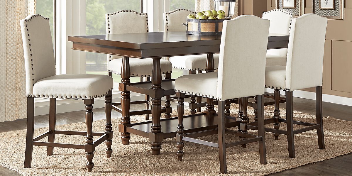Stanton Cherry 7 Pc Counter Height Dining Room