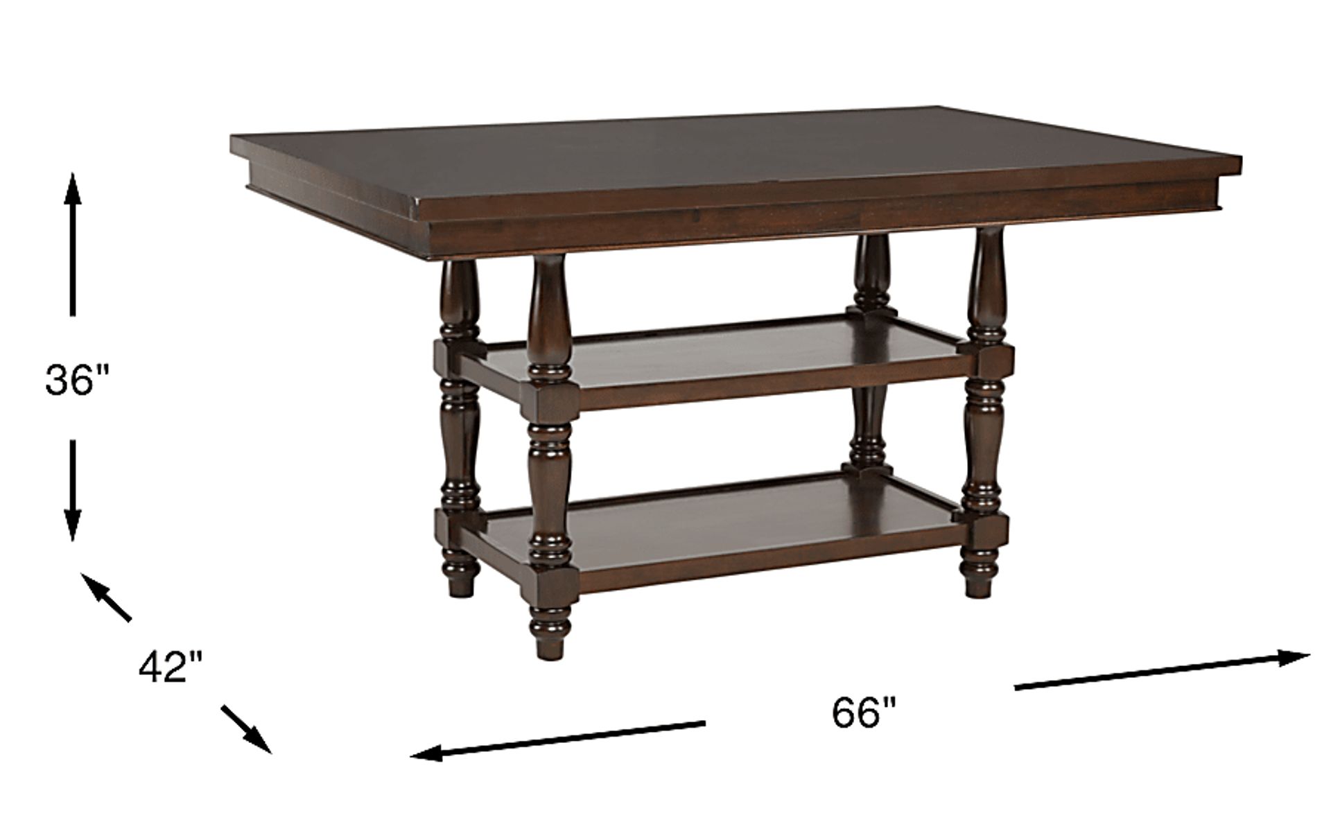 Dimension Image. Please refer to the Dimension Tab on this page for dimension details.