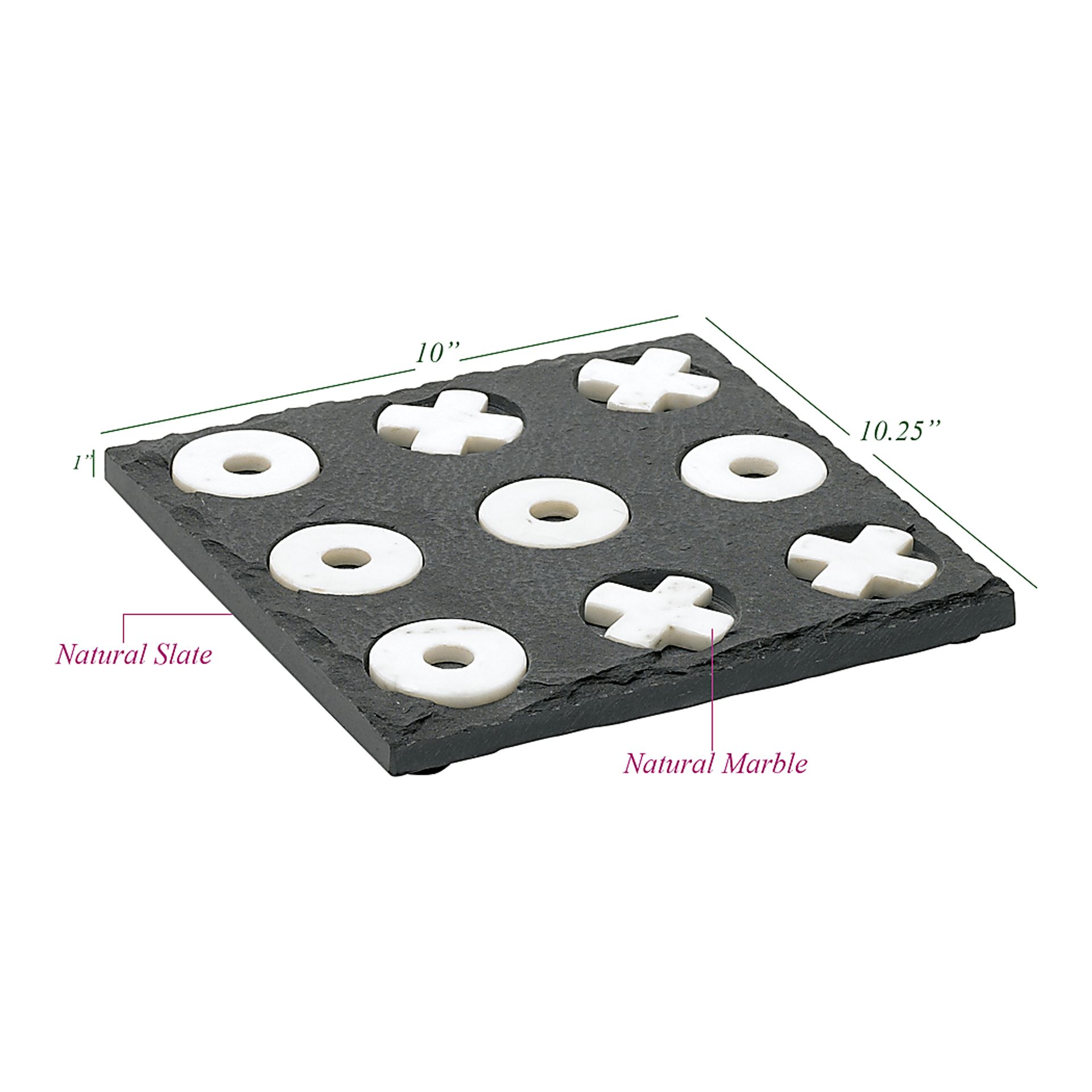 Stanwick Gray Tic Tac Board - Image 4