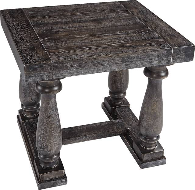 Stanwix Cherry Large End Table - Thumbnail - Image 2
