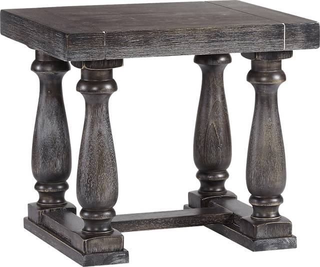 Stanwix Cherry Large End Table - Thumbnail - Image 1
