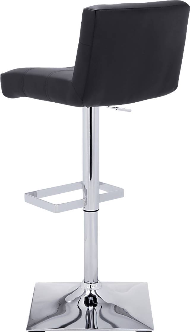 Stanyan Black Adjustable Barstool - Thumbnail - Image 3