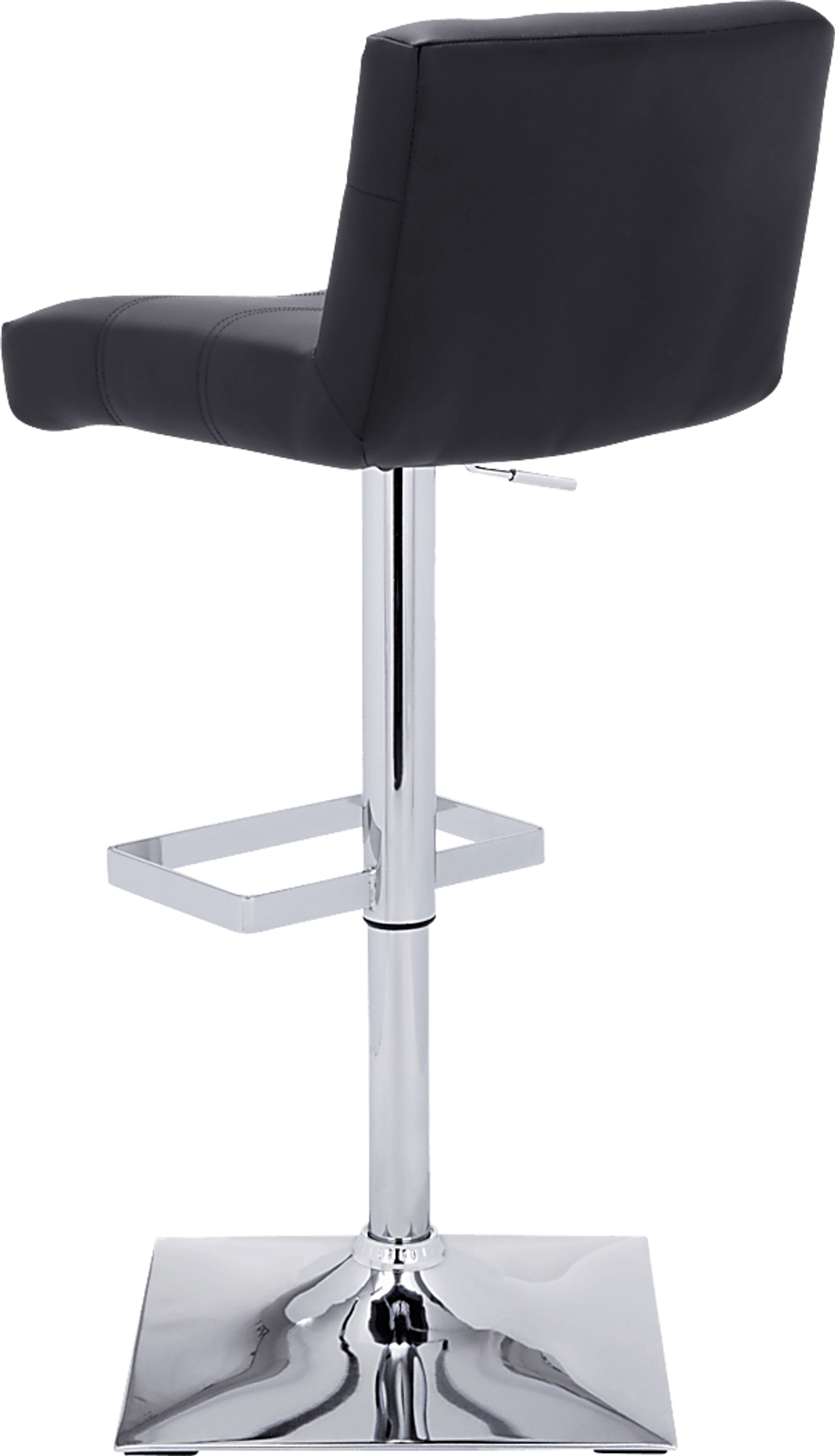 Stanyan Black Adjustable Barstool - Image 3