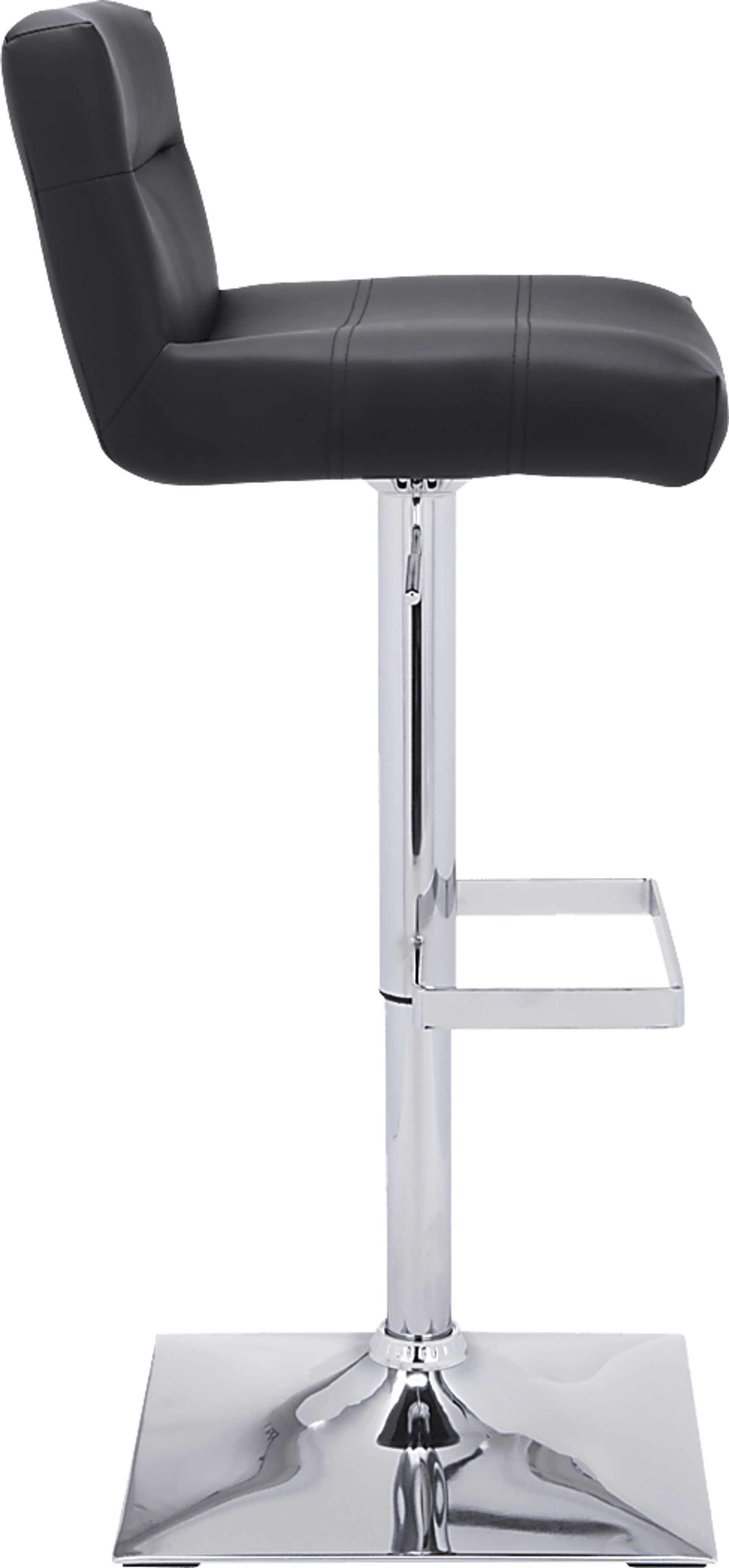 Stanyan Black Adjustable Barstool - Image 4