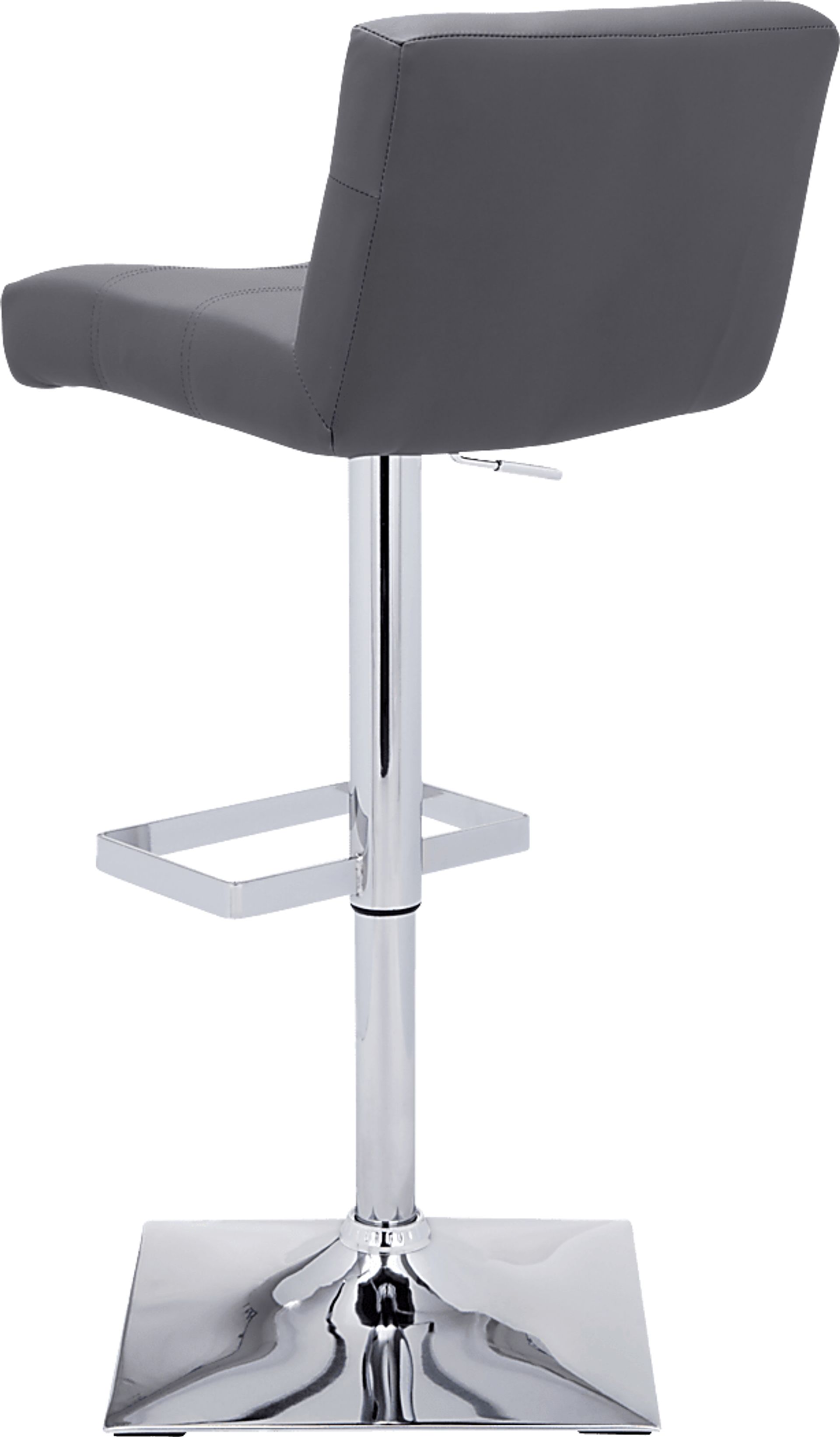 Stanyan Gray Adjustable Barstool - Image 2