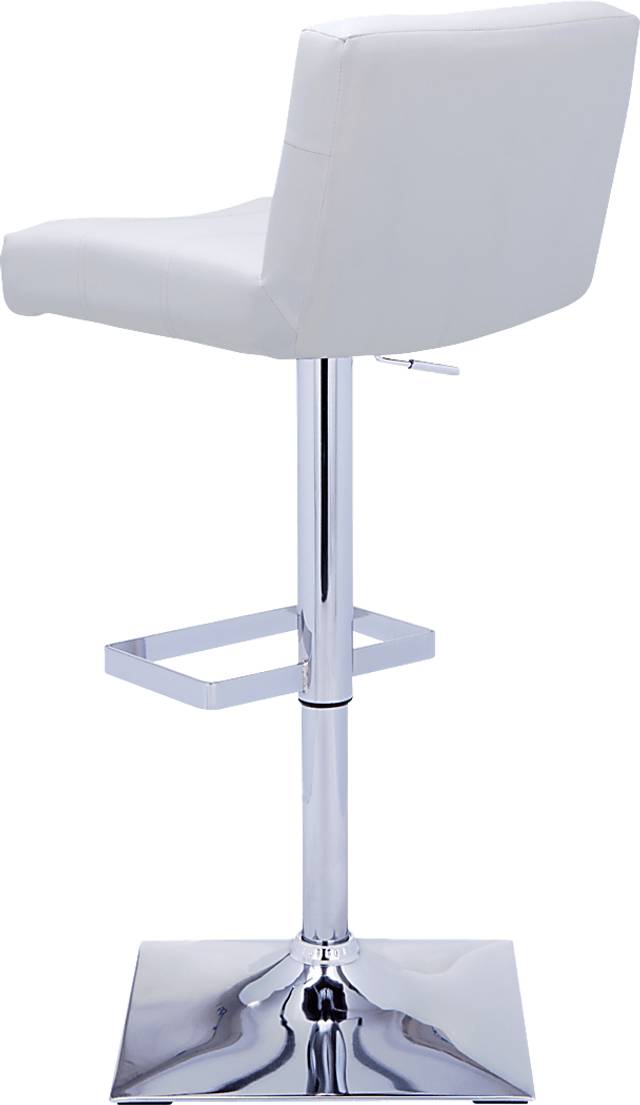 Stanyan White Adjustable Barstool - Thumbnail - Image 5