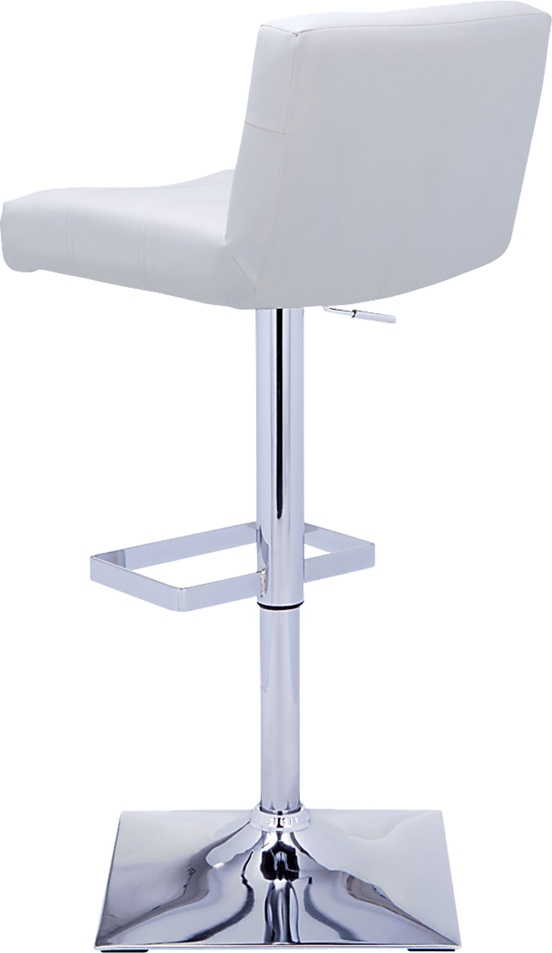 Stanyan White Adjustable Barstool - Image 5