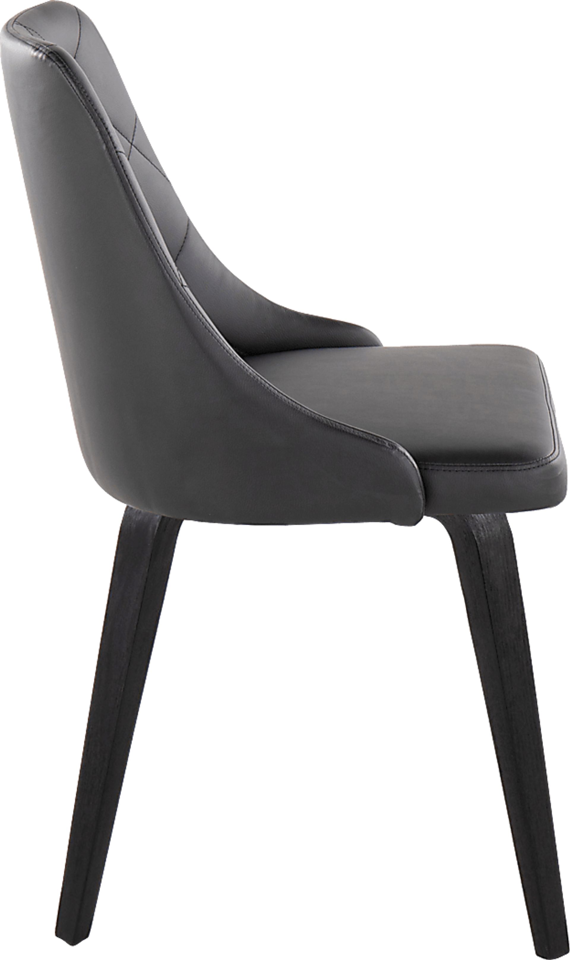 Stanyarne I Black Dining Chair, Set of 2 - Image 5
