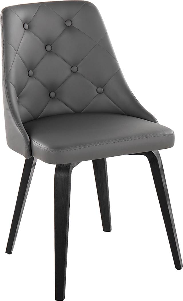 Stanyarne I Gray Dining Chair, Set of 2 - Thumbnail - Image 3