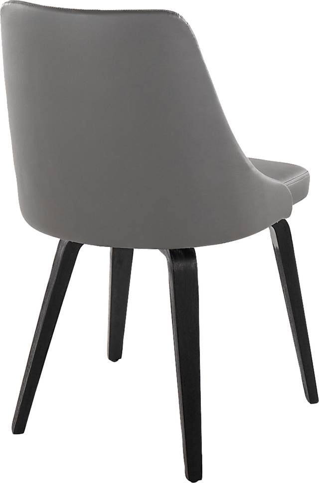 Stanyarne I Gray Dining Chair, Set of 2 - Thumbnail - Image 6