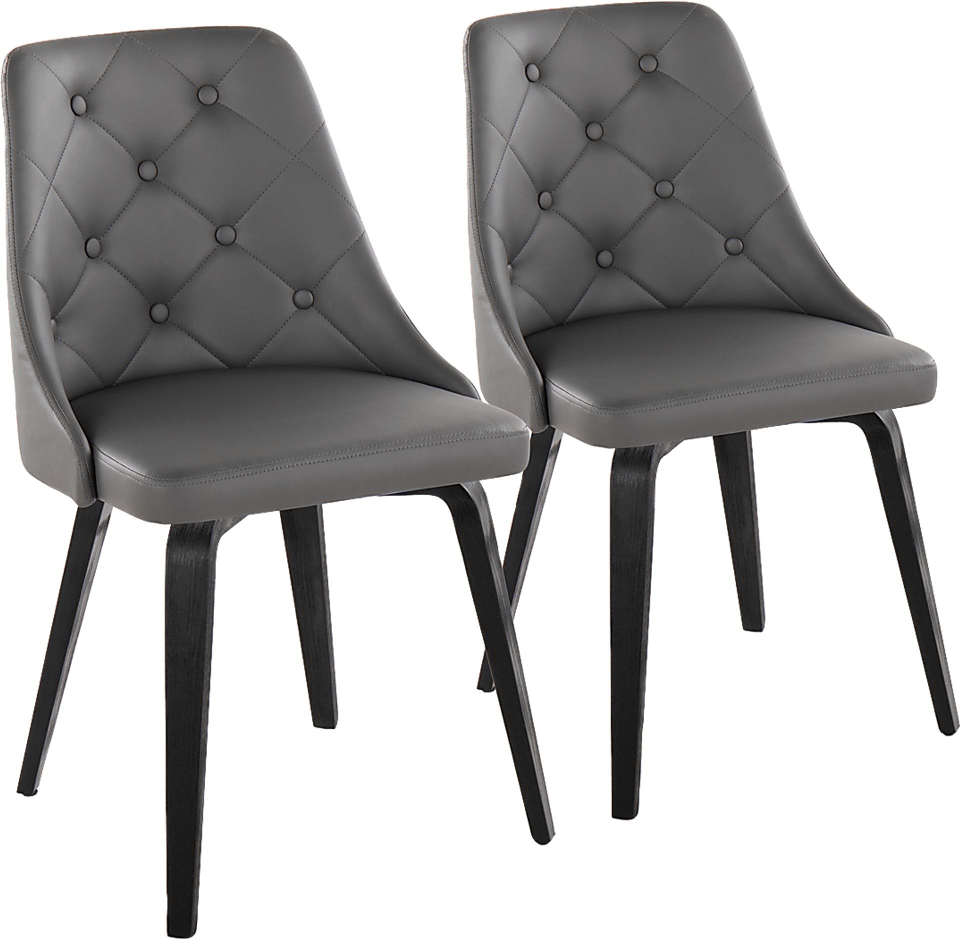 Stanyarne I Gray Dining Chair, Set of 2 - Image 1