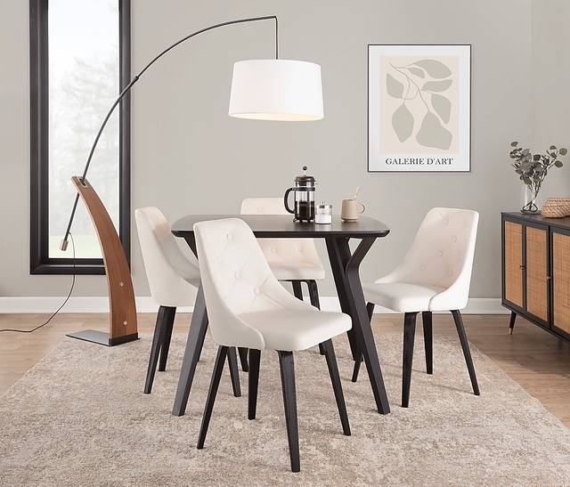 Stanyarne I White Dining Chair, Set of 2 - Thumbnail - Image 2