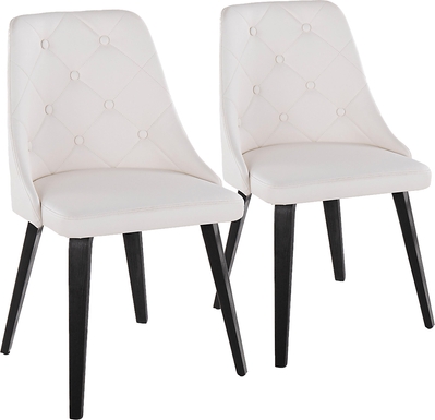Stanyarne I White Dining Chair, Set of 2
