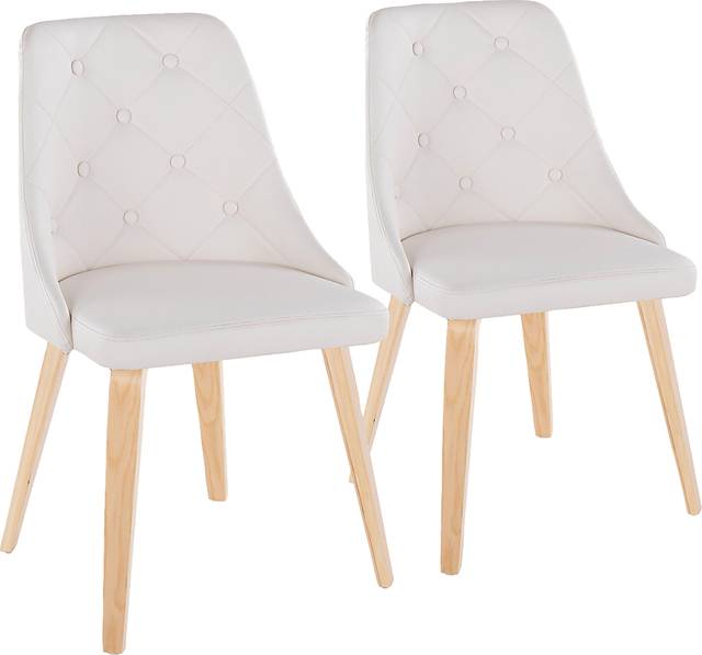 Stanyarne II White Dining Chair, Set of 2 - Thumbnail - Image 1