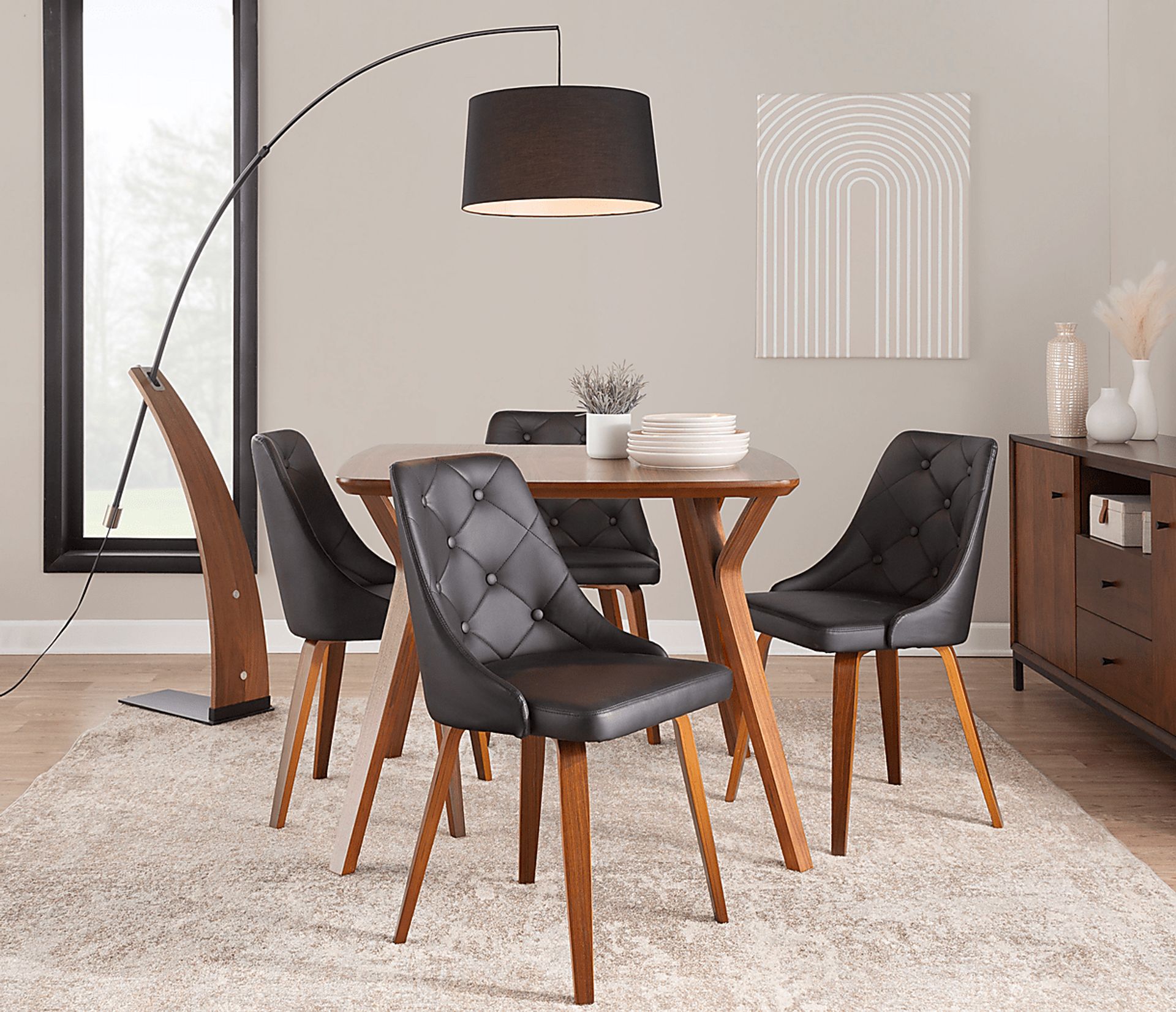 Stanyarne III Black Dining Chair, Set of 2 - Image 2