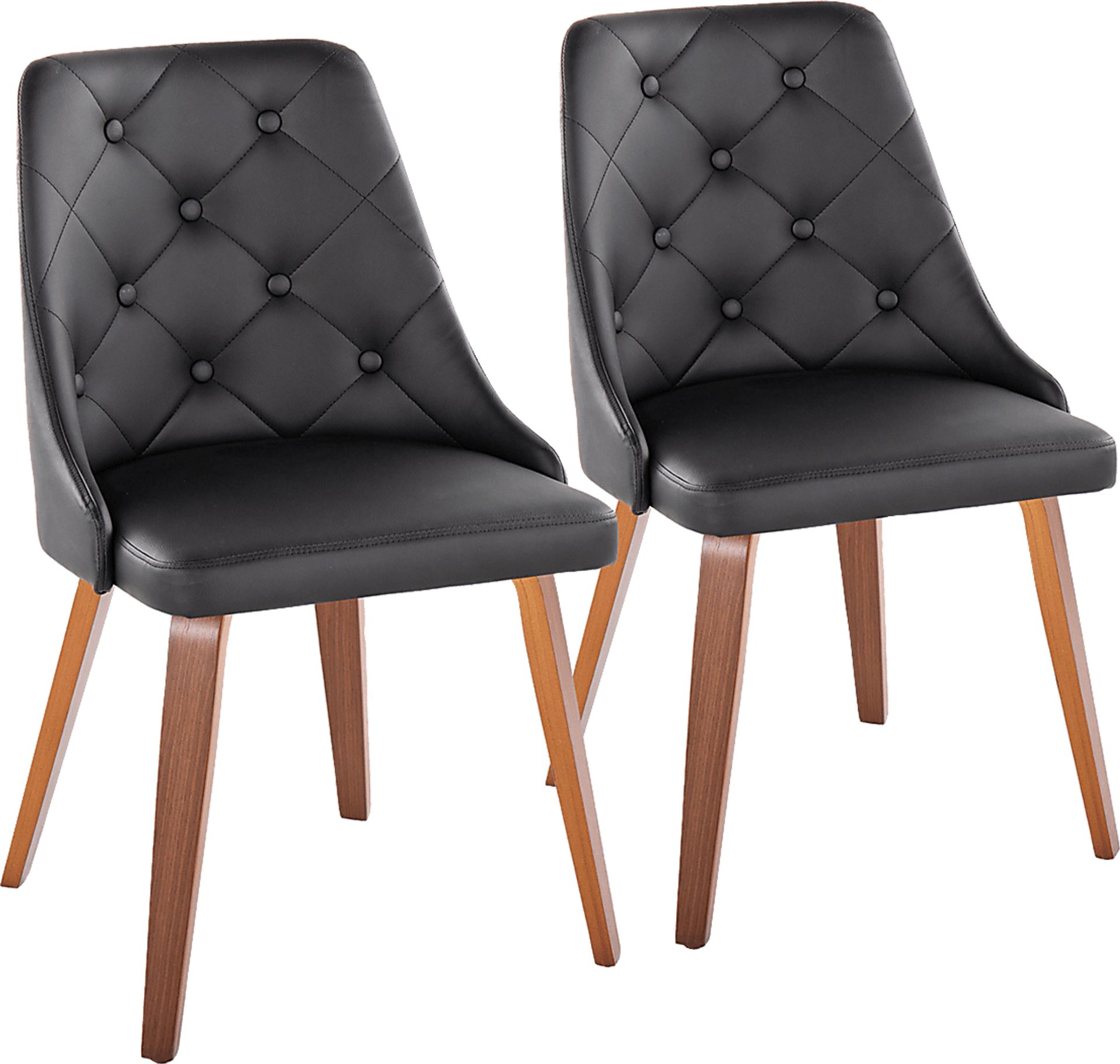 Stanyarne III Black Dining Chair, Set of 2 - Image 1