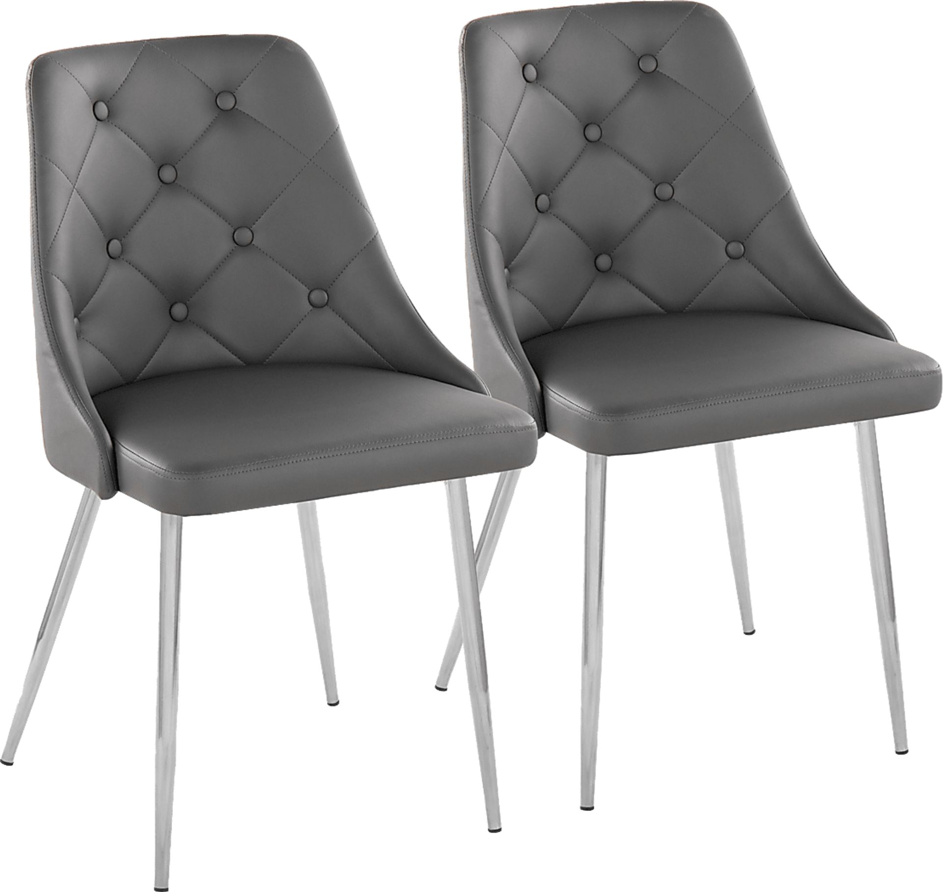 Stanyarne IV Gray Dining Chair, Set of 2 - Image 1