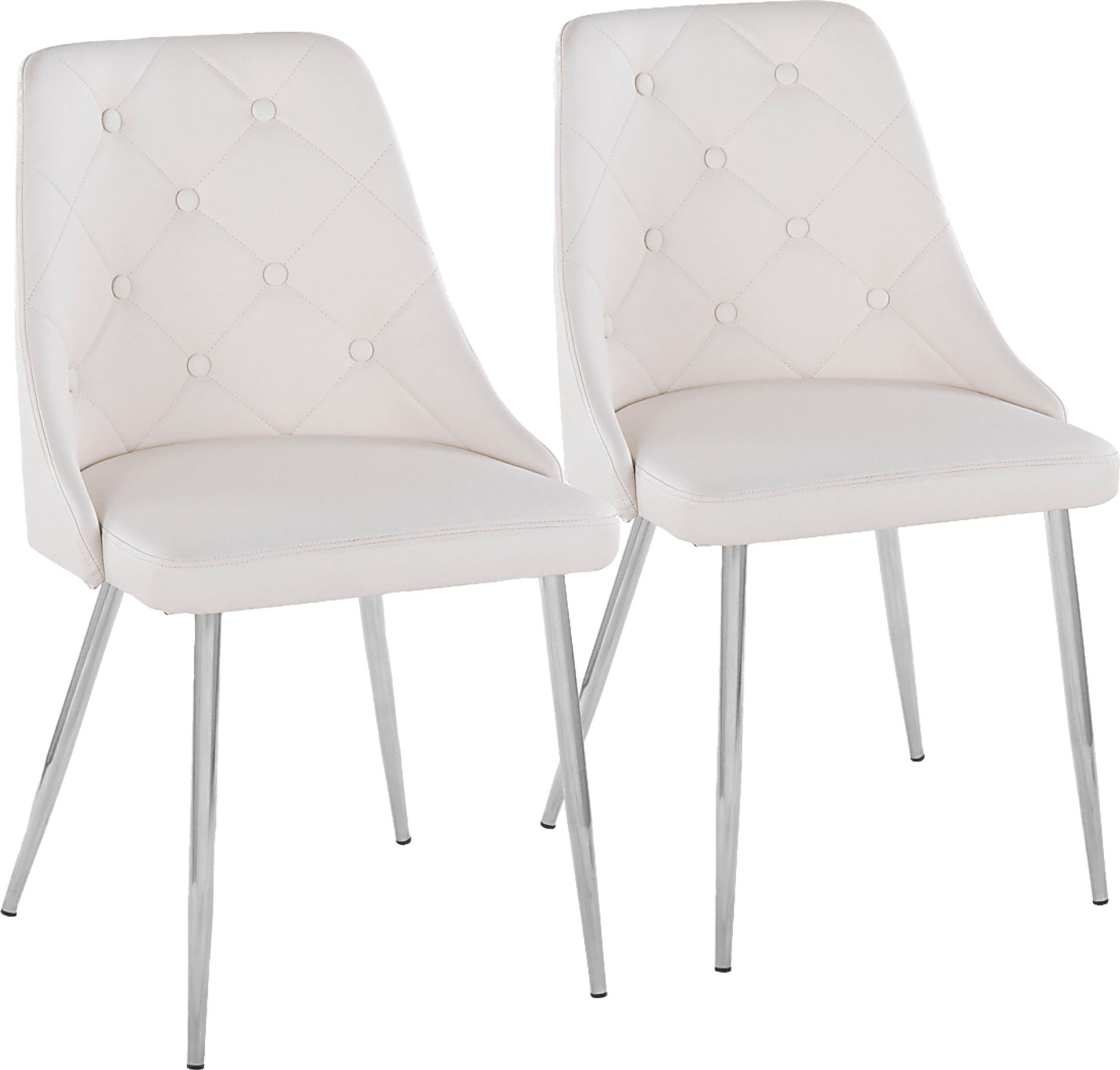 Stanyarne IV White Dining Chair, Set of 2 - Image 1
