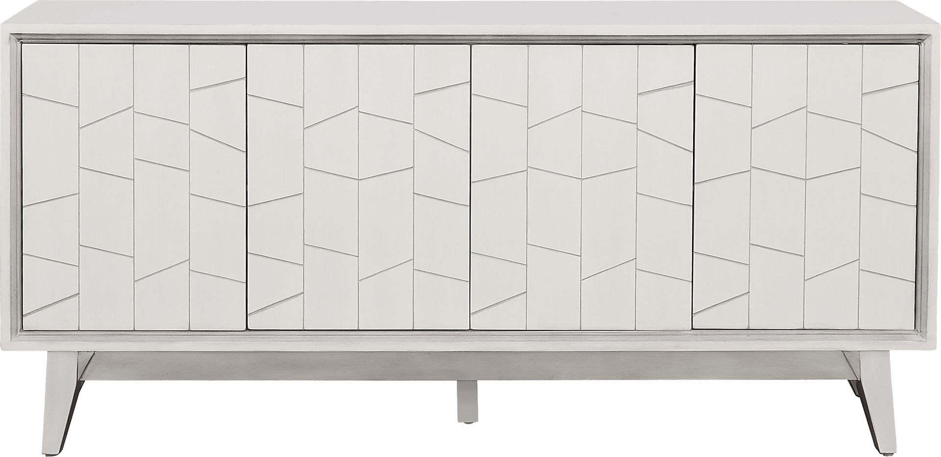 Staplehurst White Credenza - Image 3