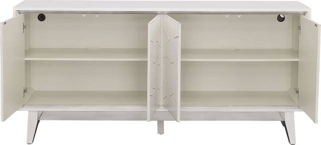 Staplehurst White Credenza - Thumbnail - Image 5