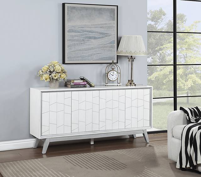 Staplehurst White Credenza - Thumbnail - Image 2
