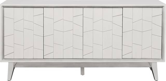 Staplehurst White Credenza - Thumbnail - Image 3