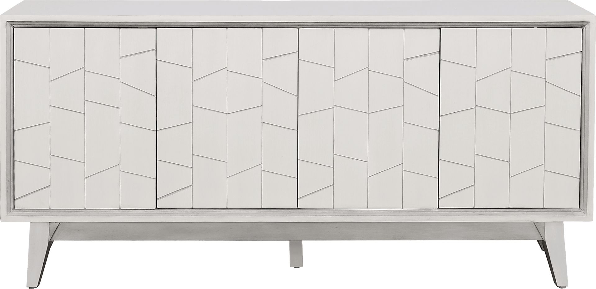 Staplehurst White Credenza - Image 3