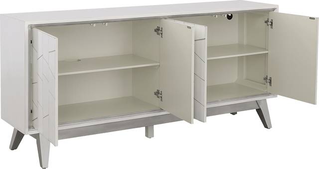 Staplehurst White Credenza - Thumbnail - Image 4
