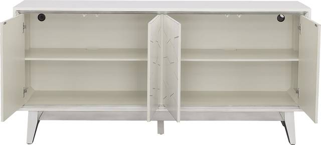 Staplehurst White Credenza - Thumbnail - Image 5