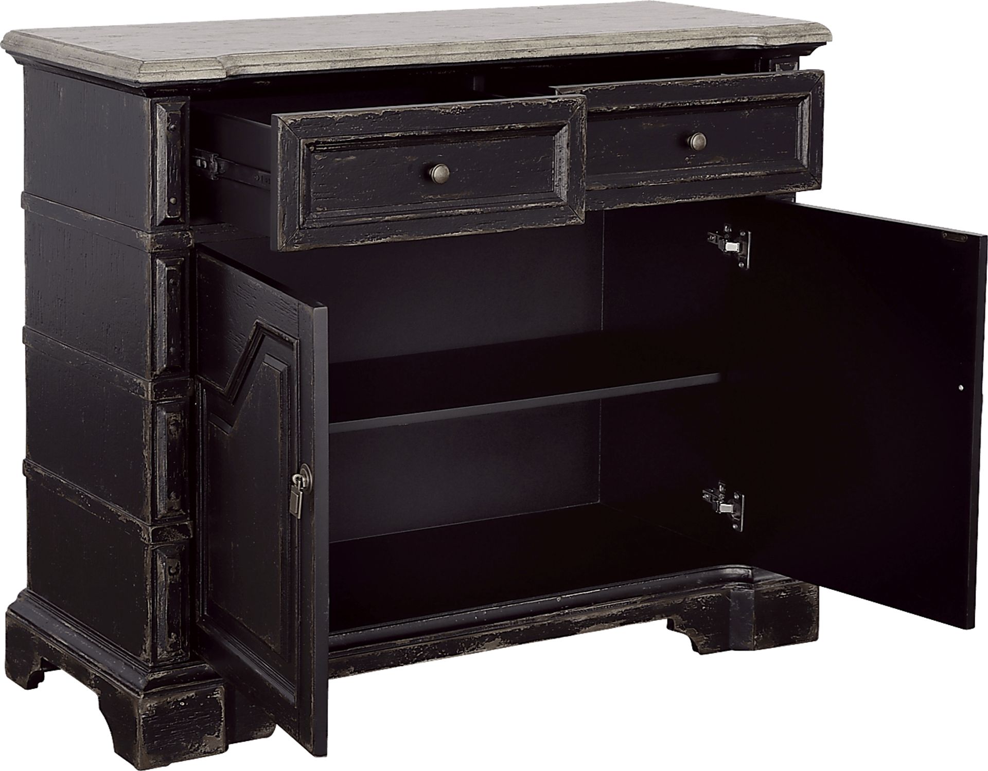 Staplehurst White Credenza - Image 5