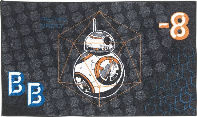 Star Wars BB-8™ Black 3' x 5' Rug - Thumbnail - Image 1