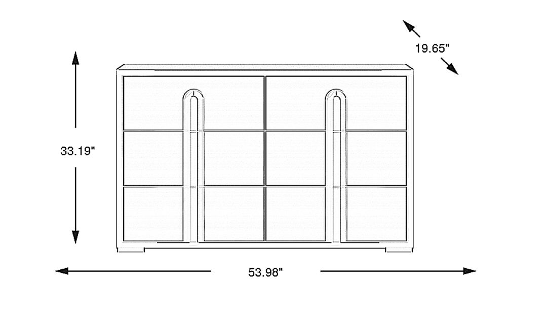 Star Wars Black Dresser