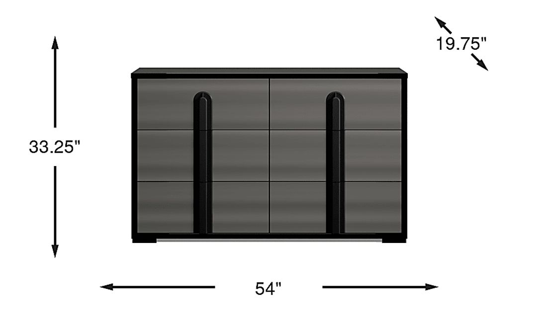 Star Wars Black Dresser