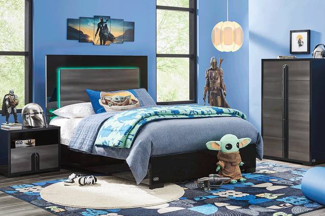 Star Wars Black Full Lighted Bedroom - Thumbnail - Image 1