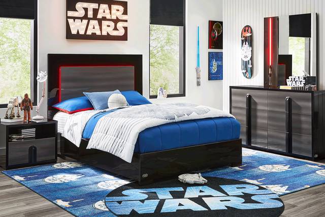 Star Wars Black Full Lighted Bedroom - Thumbnail - Image 1