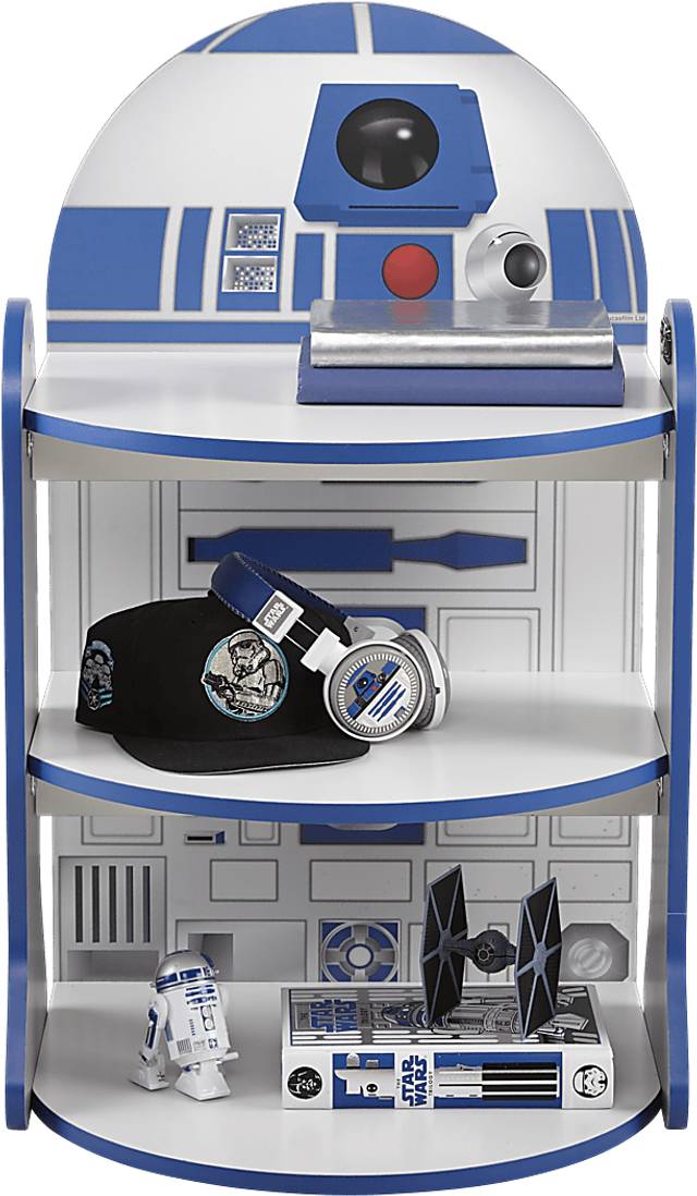 Star Wars R2-D2™ White Nightstand - Thumbnail - Image 2