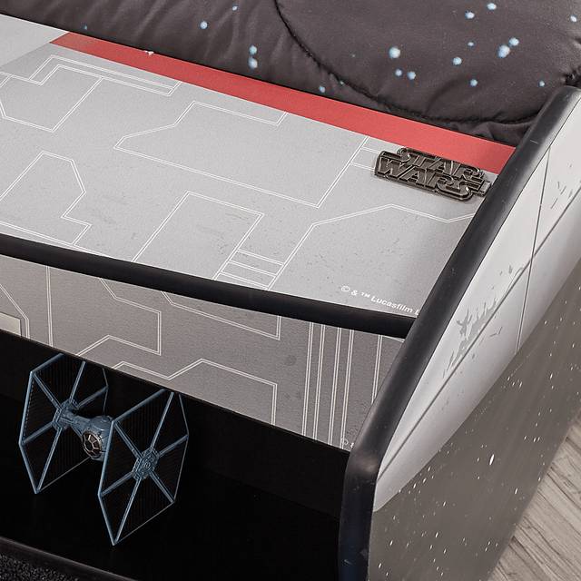 Star Wars X-wing™ Fighter Black 3 Pc Twin Bookcase Bed - Thumbnail - Image 3