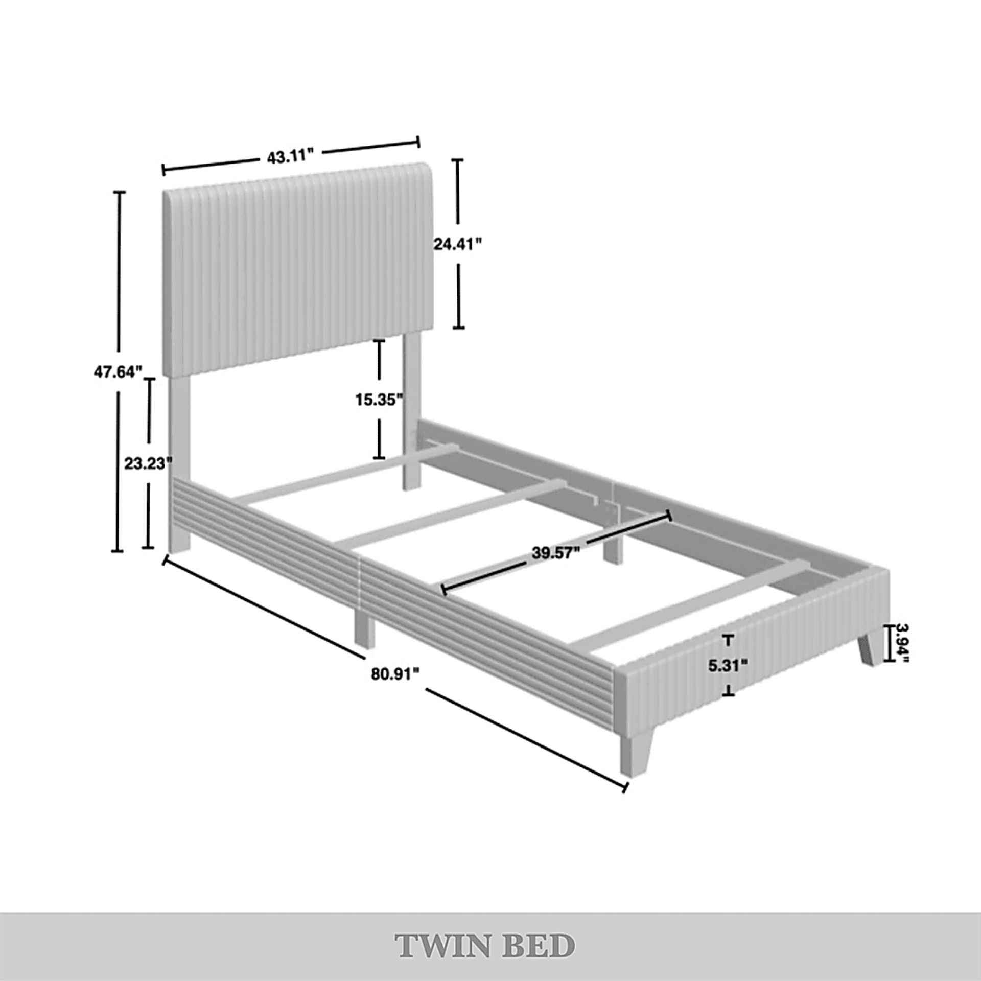 Starfallway Blue Twin Bed - Image 5