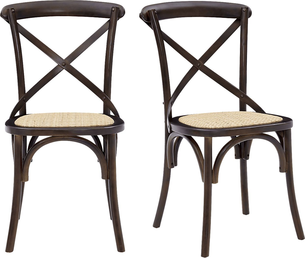 Starfrost Walnut Dining Chair, Set of 2