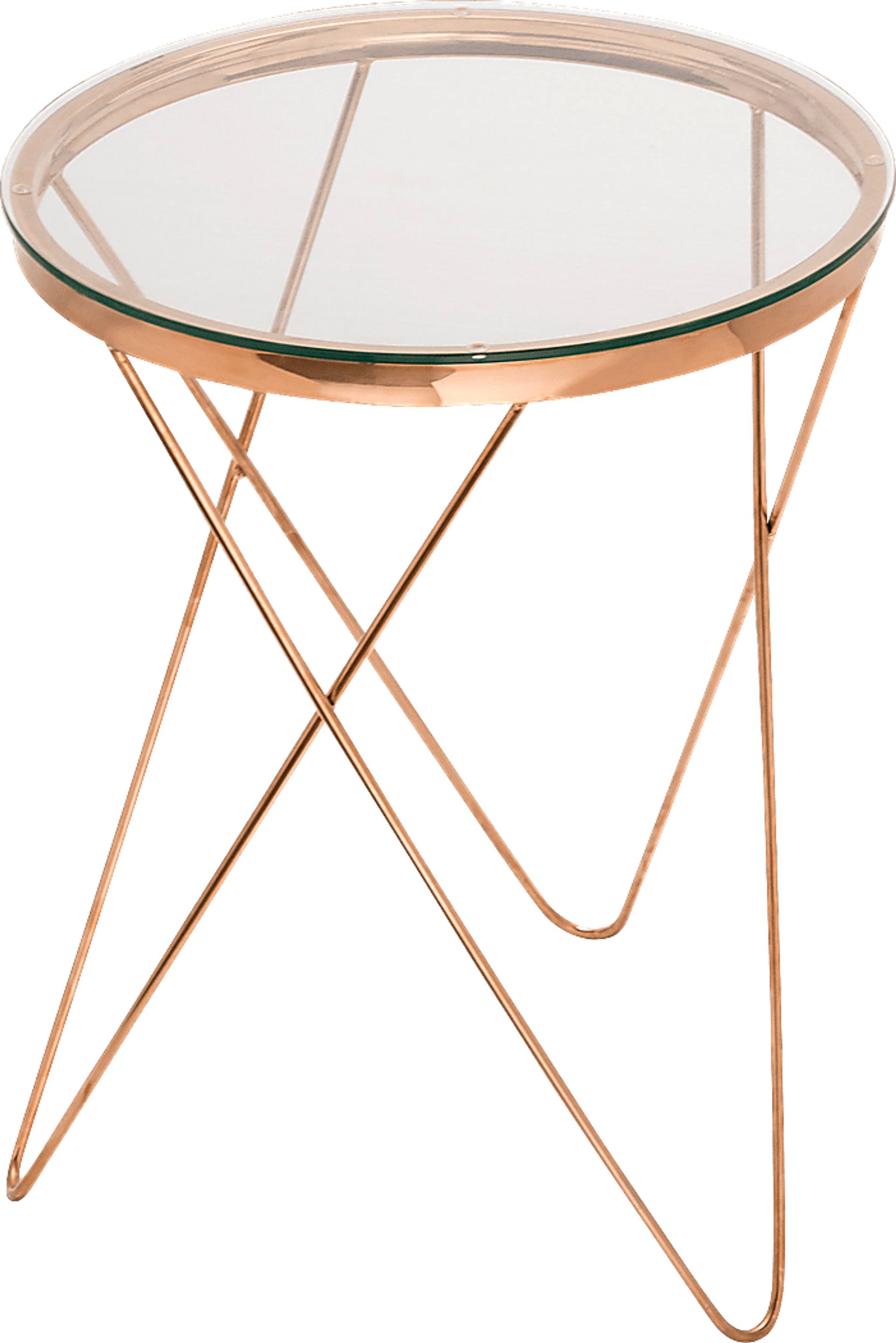 Starla Rose Gold Accent Table - Image 2