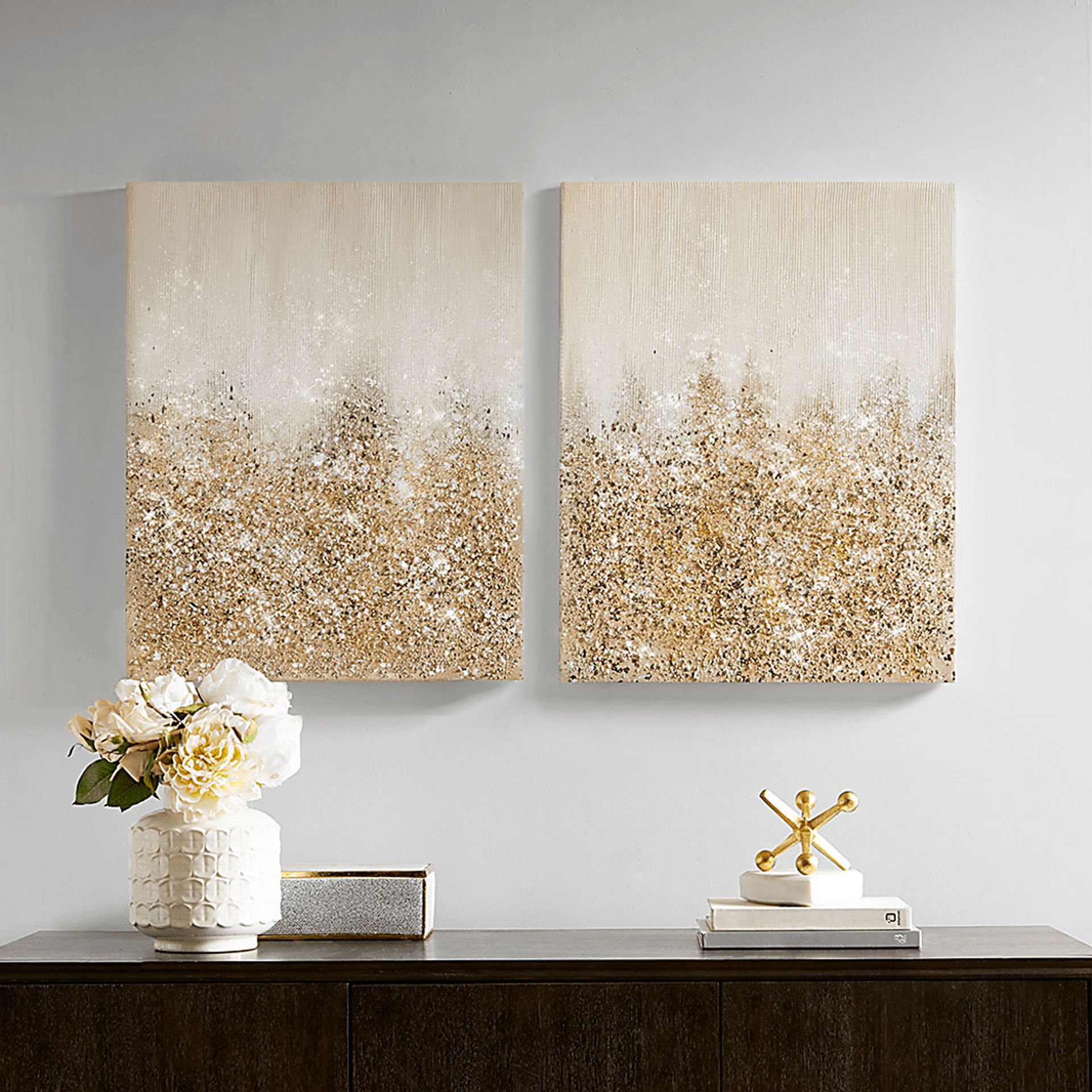 Starlah Gold Artwork, Set of 2 - Image 6