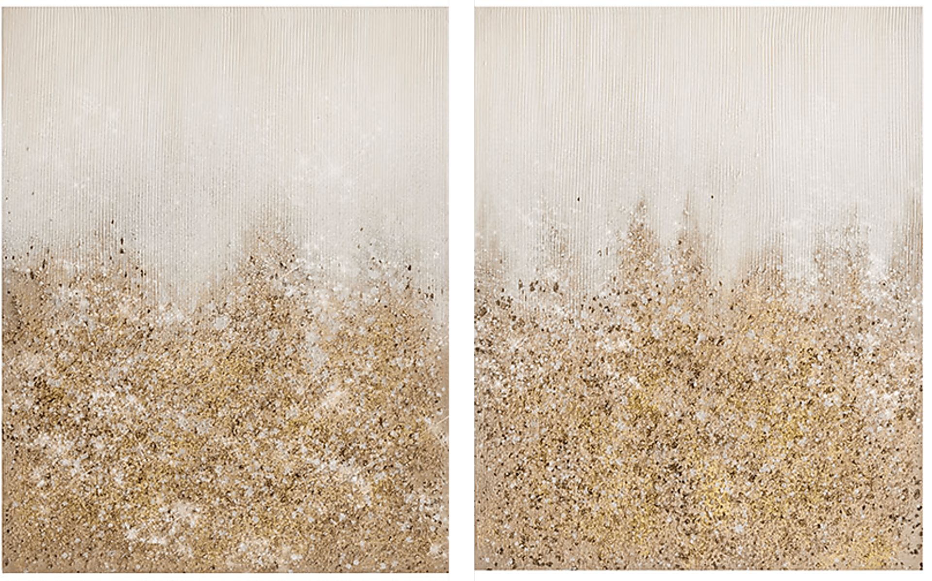 Starlah Gold Artwork, Set of 2 - Image 1
