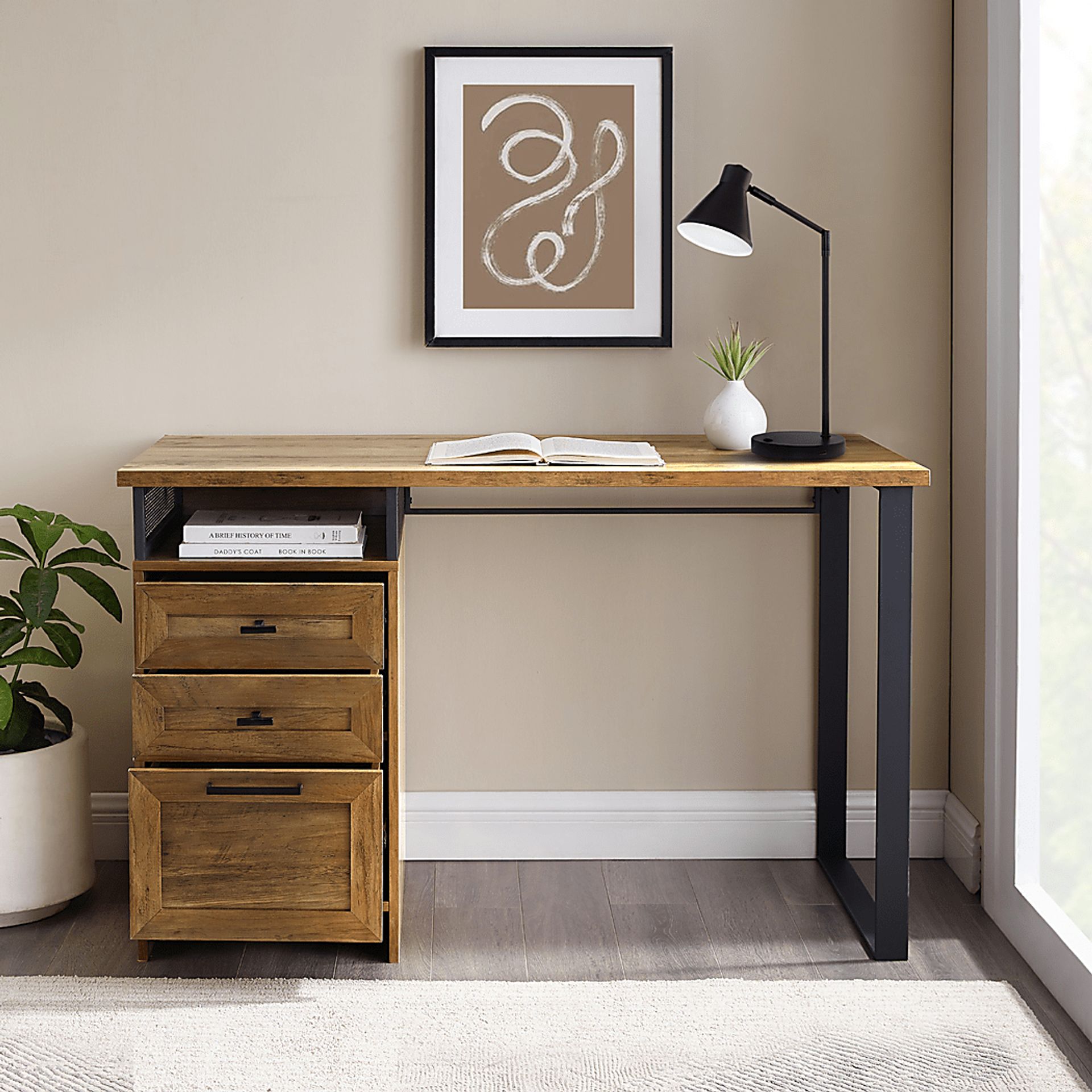 Starleigh Brown Desk - Image 6