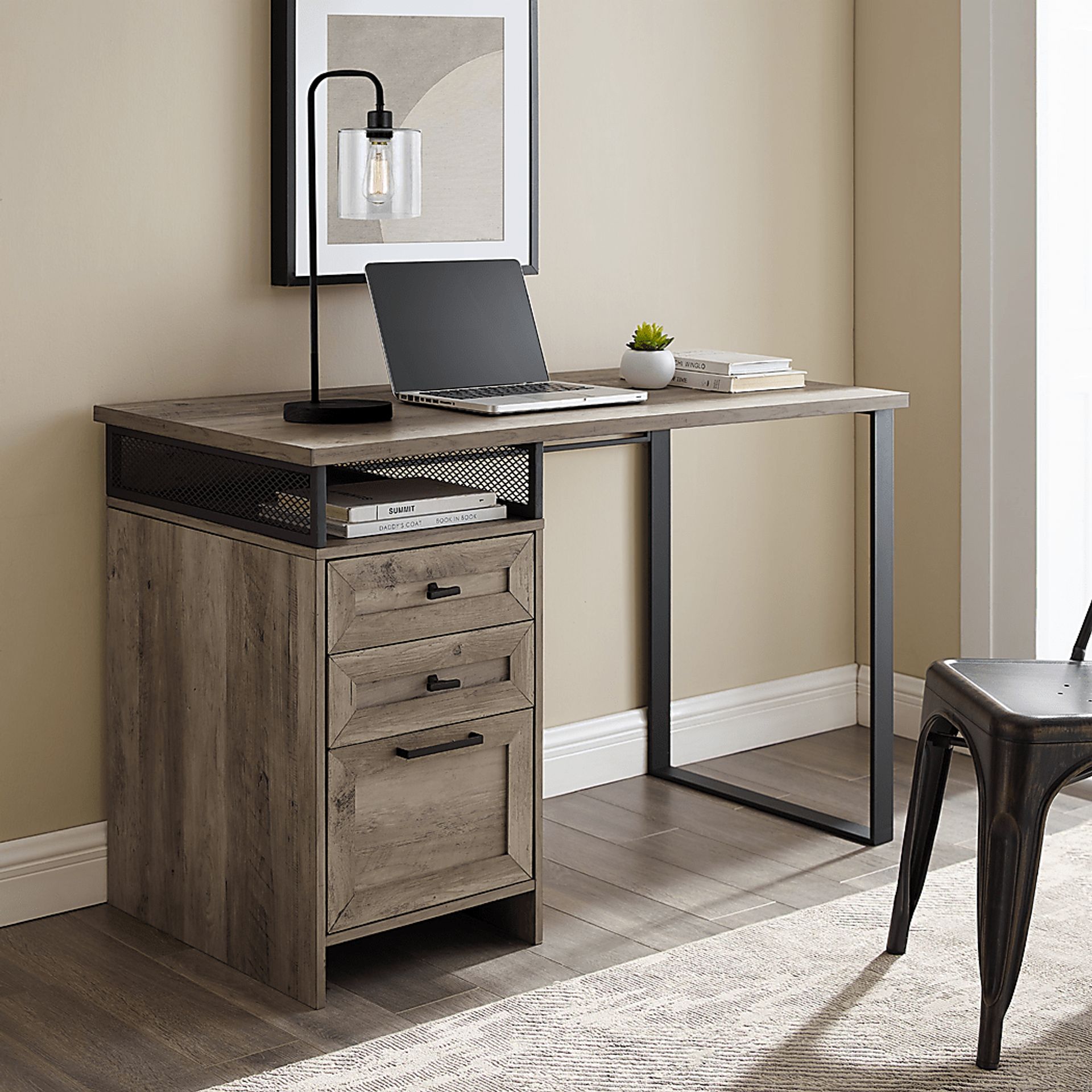 Starleigh Gray Desk - Image 7