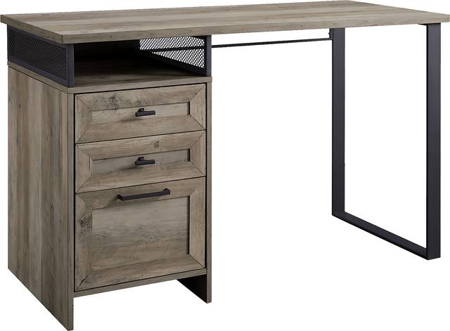 Starleigh Gray Desk - Thumbnail - Image 1
