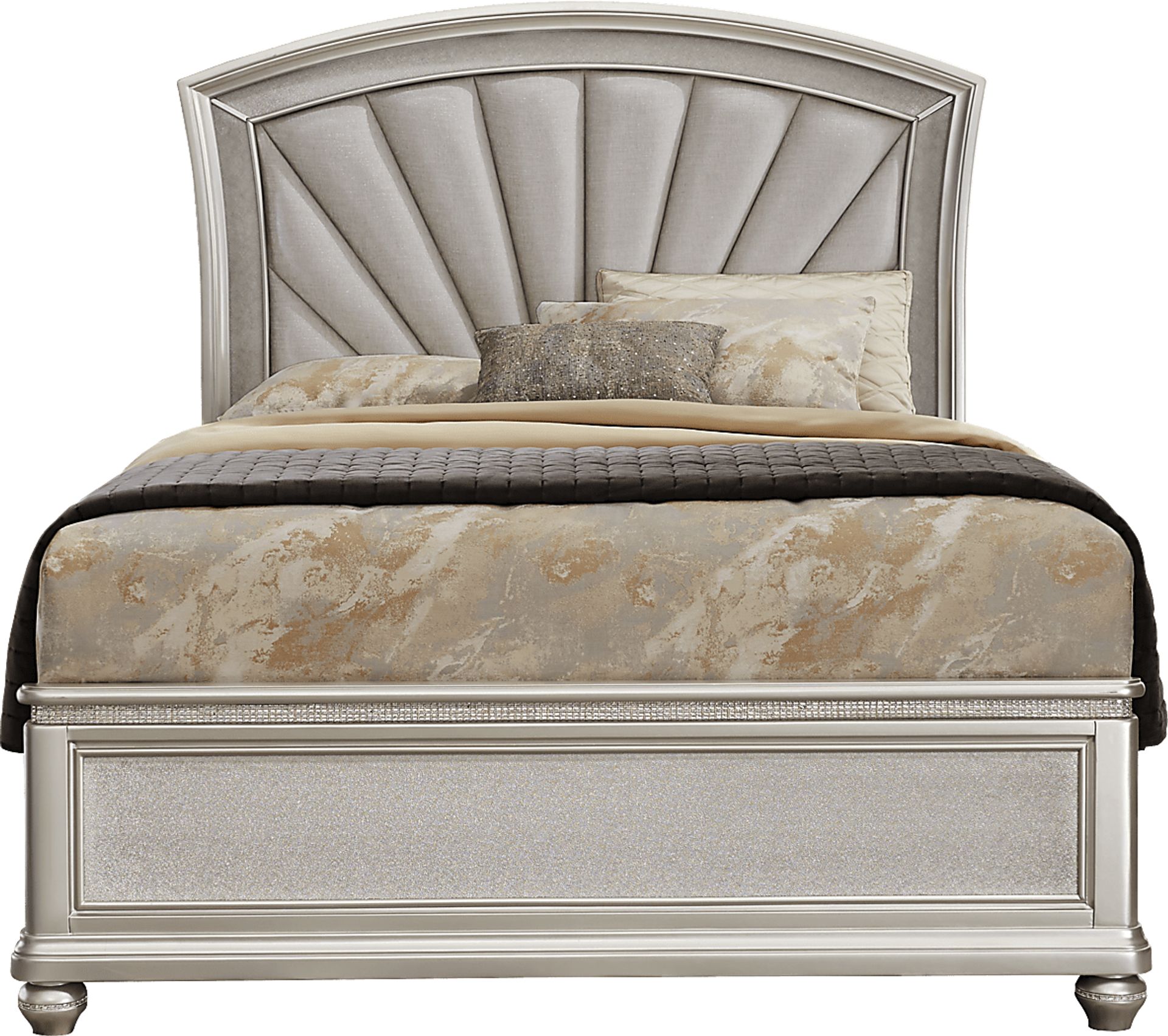 Starlet Lane Silver 7 Pc King Bedroom - Image 3